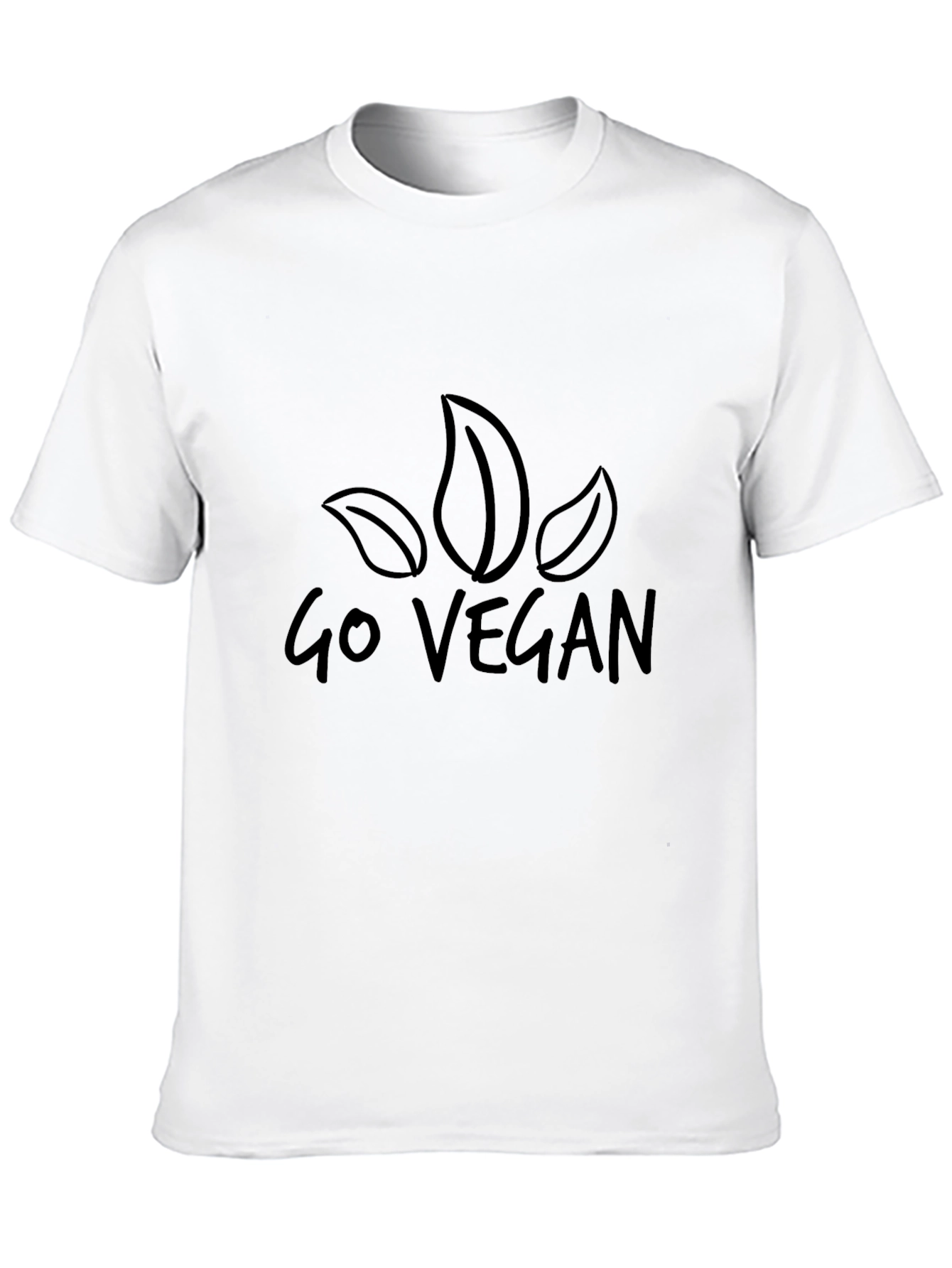Go Vegan Black T-Shirt