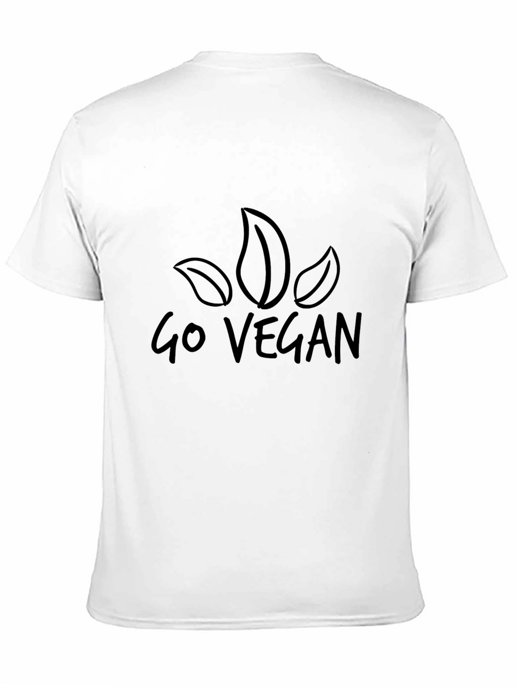 Go Vegan Black T-Shirt