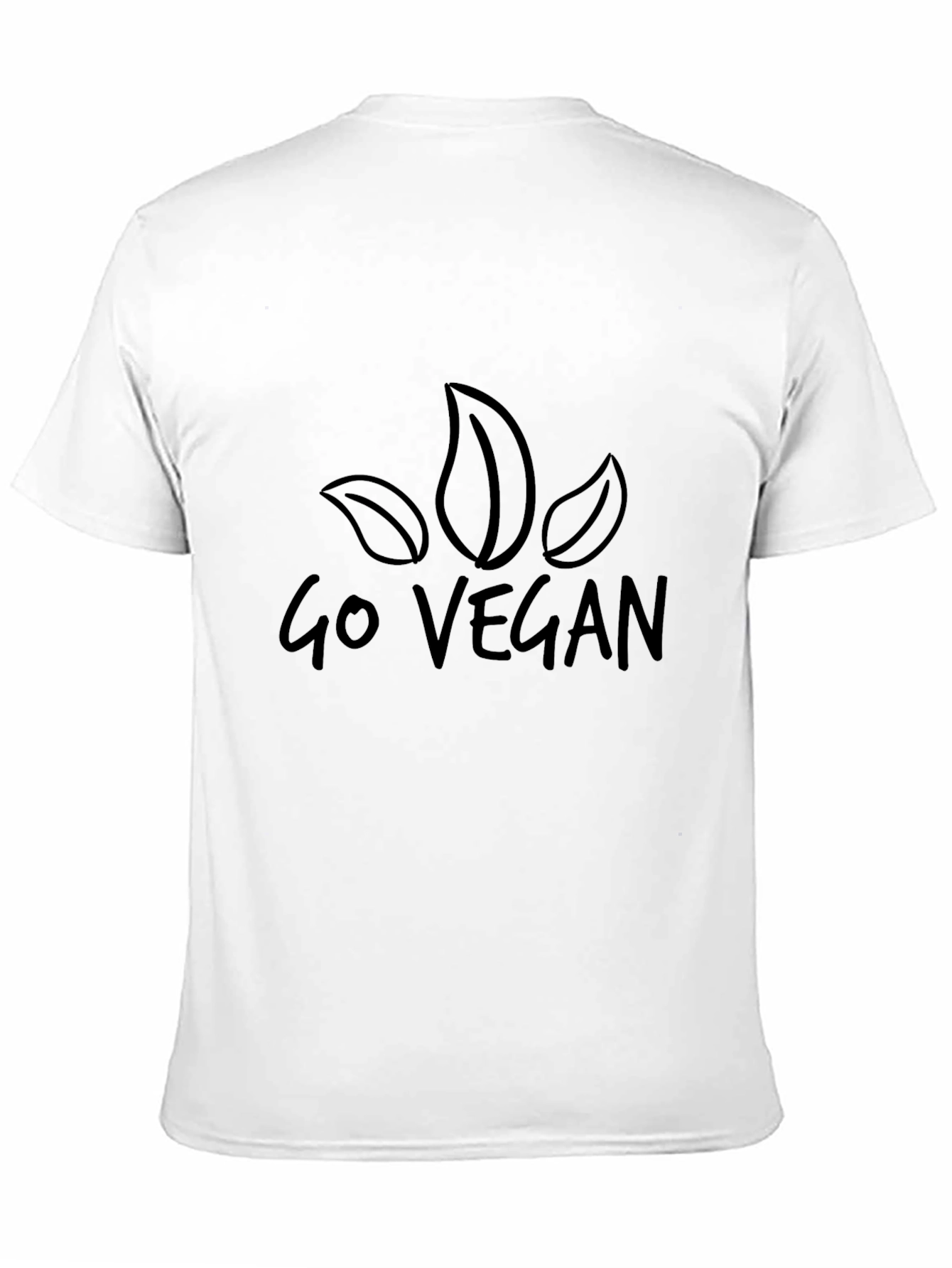 Go Vegan Black T-Shirt