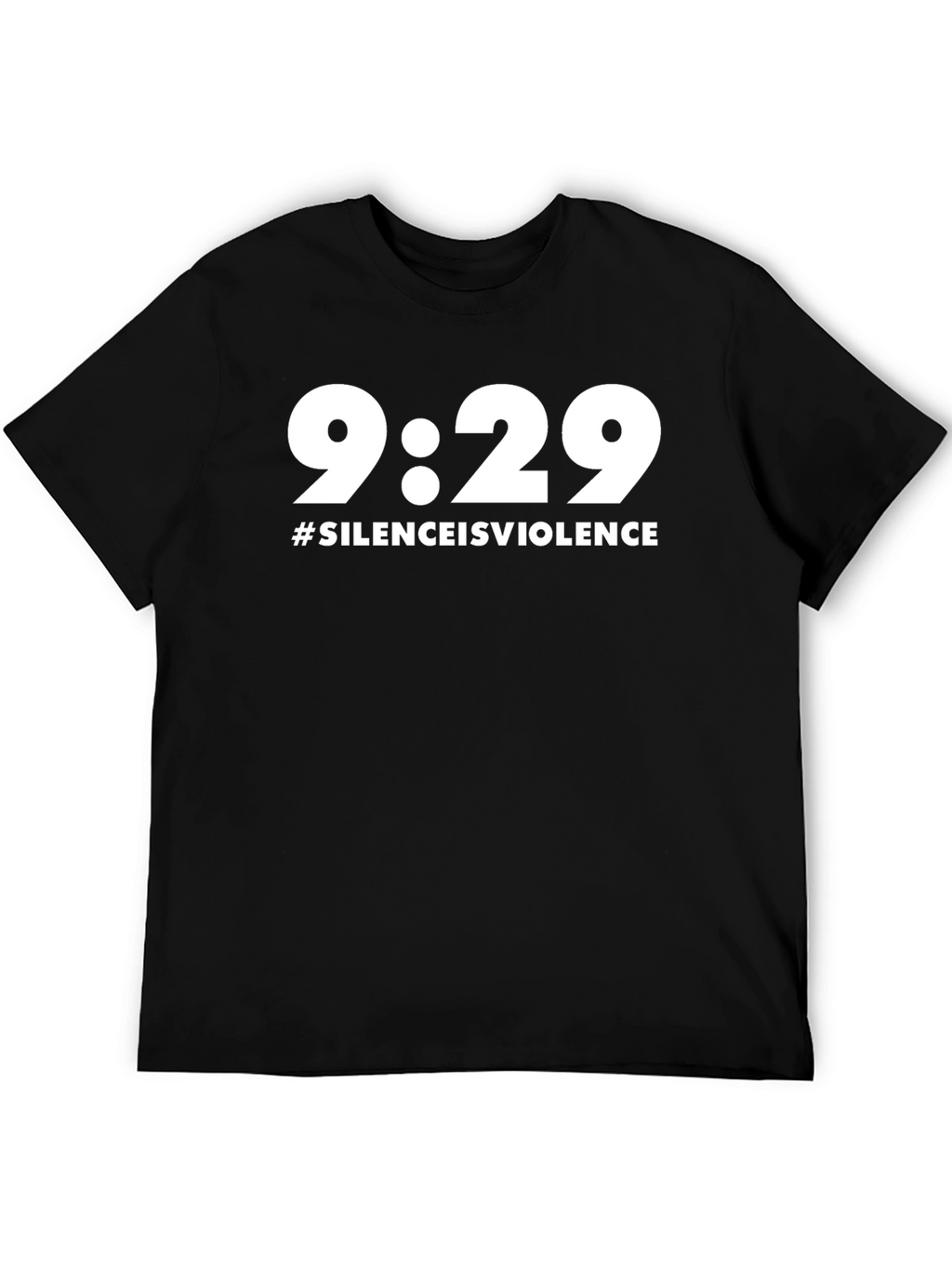 9:29 Silence is Violence Graphic Tee