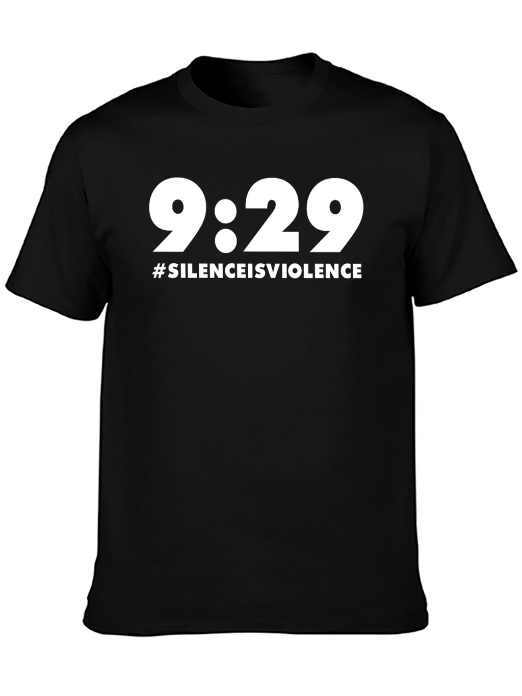 9:29 Silence is Violence Graphic Tee