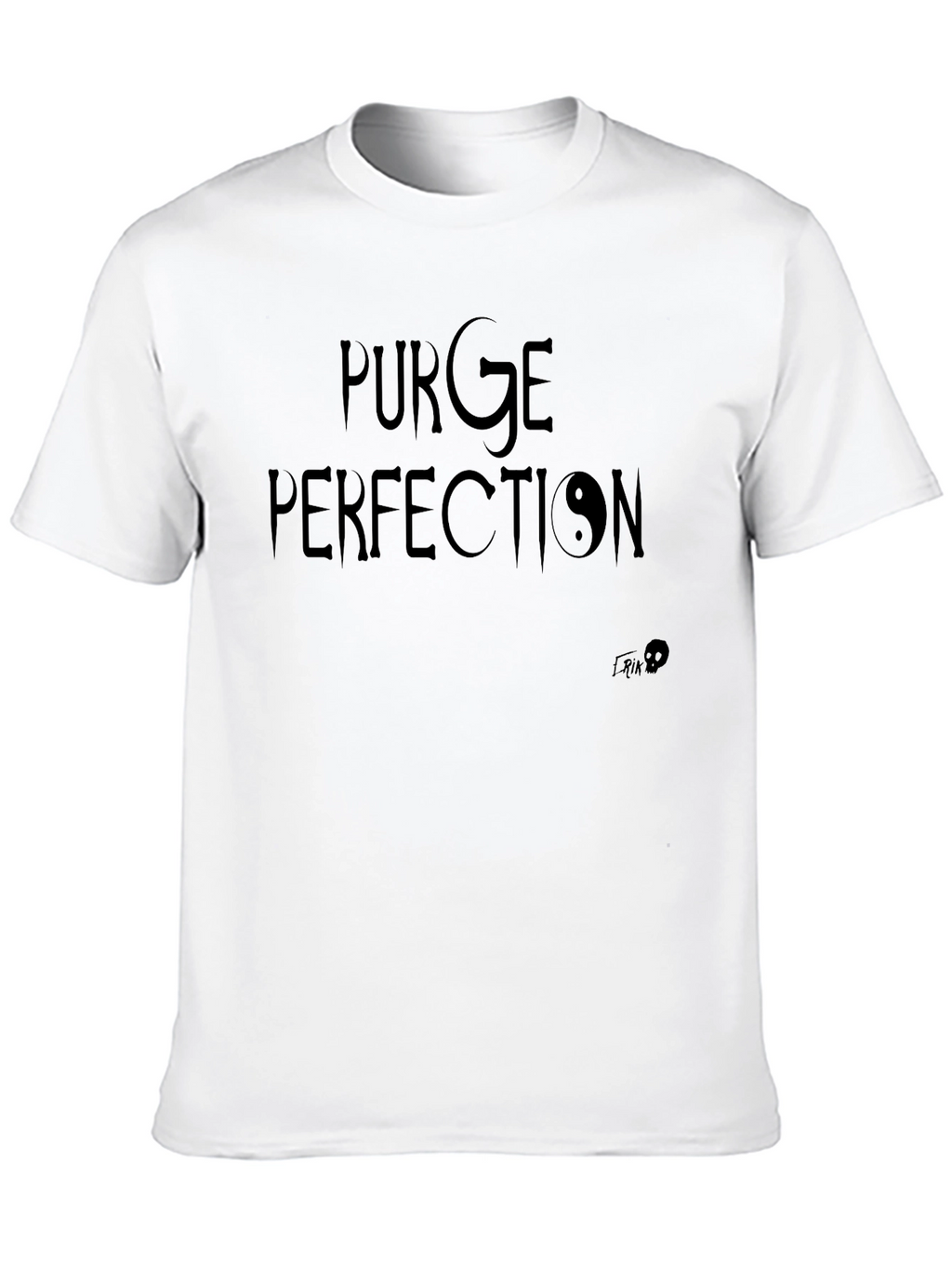 Purge Perfection Graphic T-Shirt - Dark Yin Yang