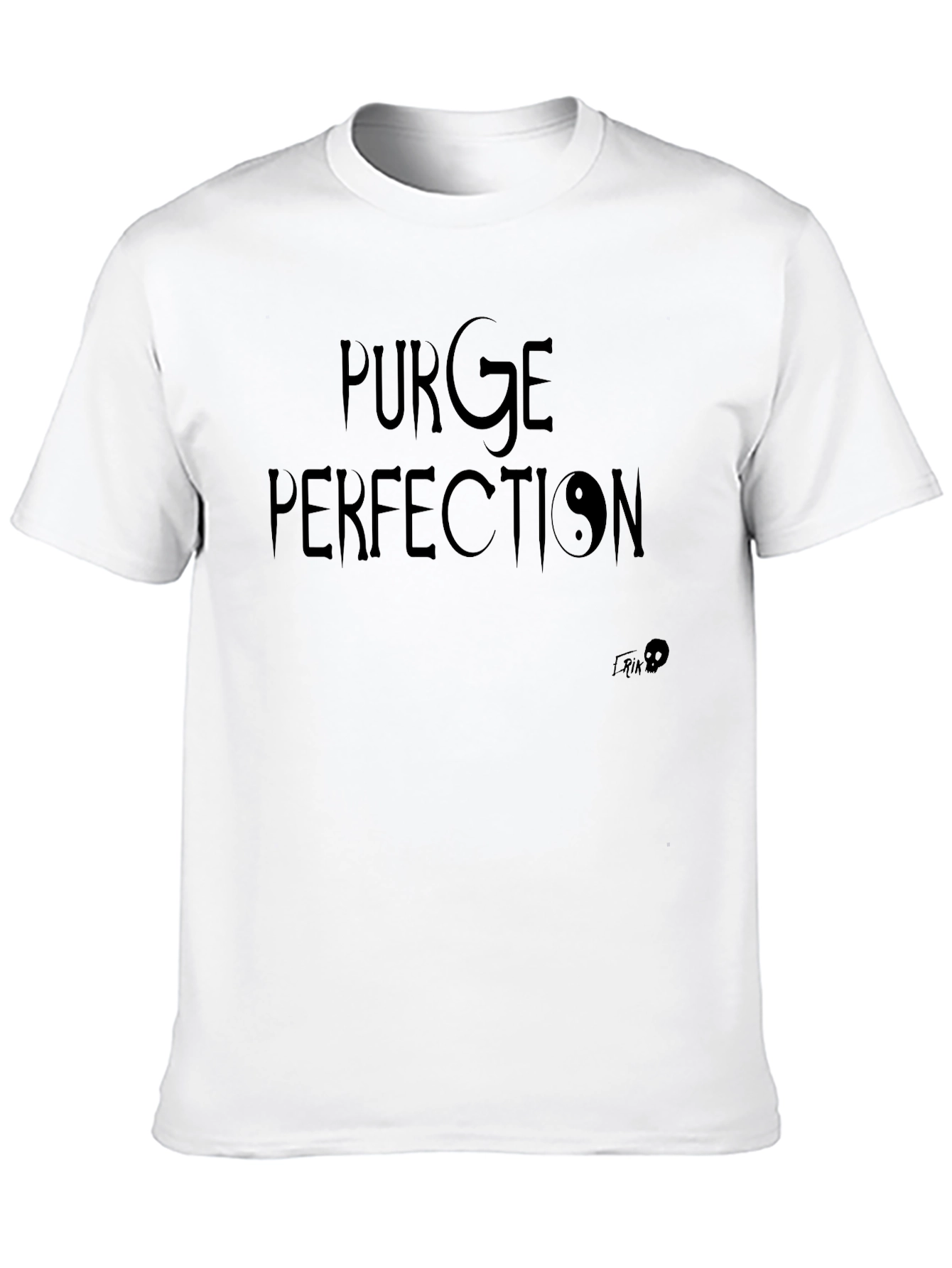 Purge Perfection Graphic T-Shirt - Dark Yin Yang