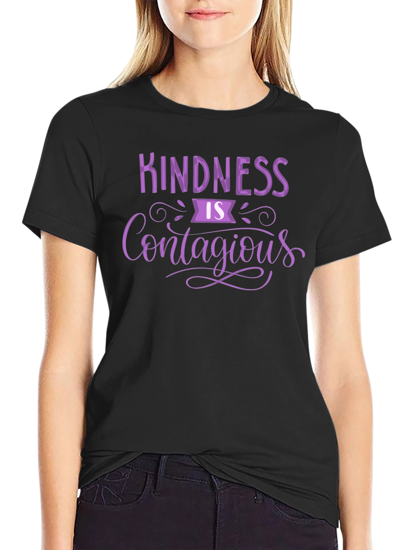 Kindness is Contagious Graphic Tee