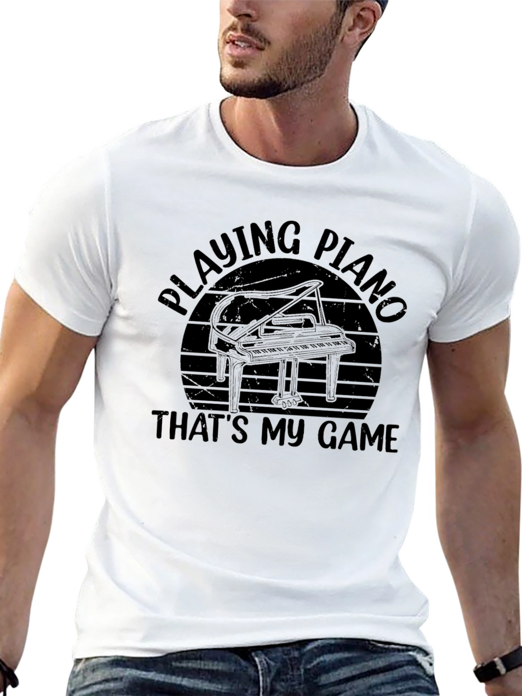 Playing Piano T-Shirt - Thats My Game!