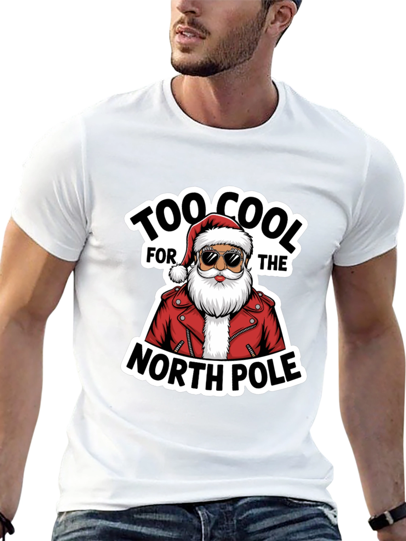 Cool Santa Graphic Tee