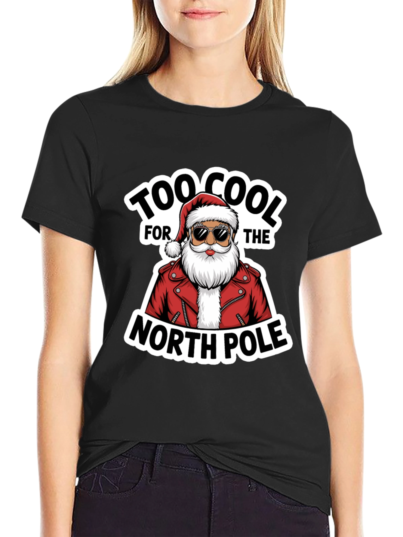 Cool Santa Graphic Tee