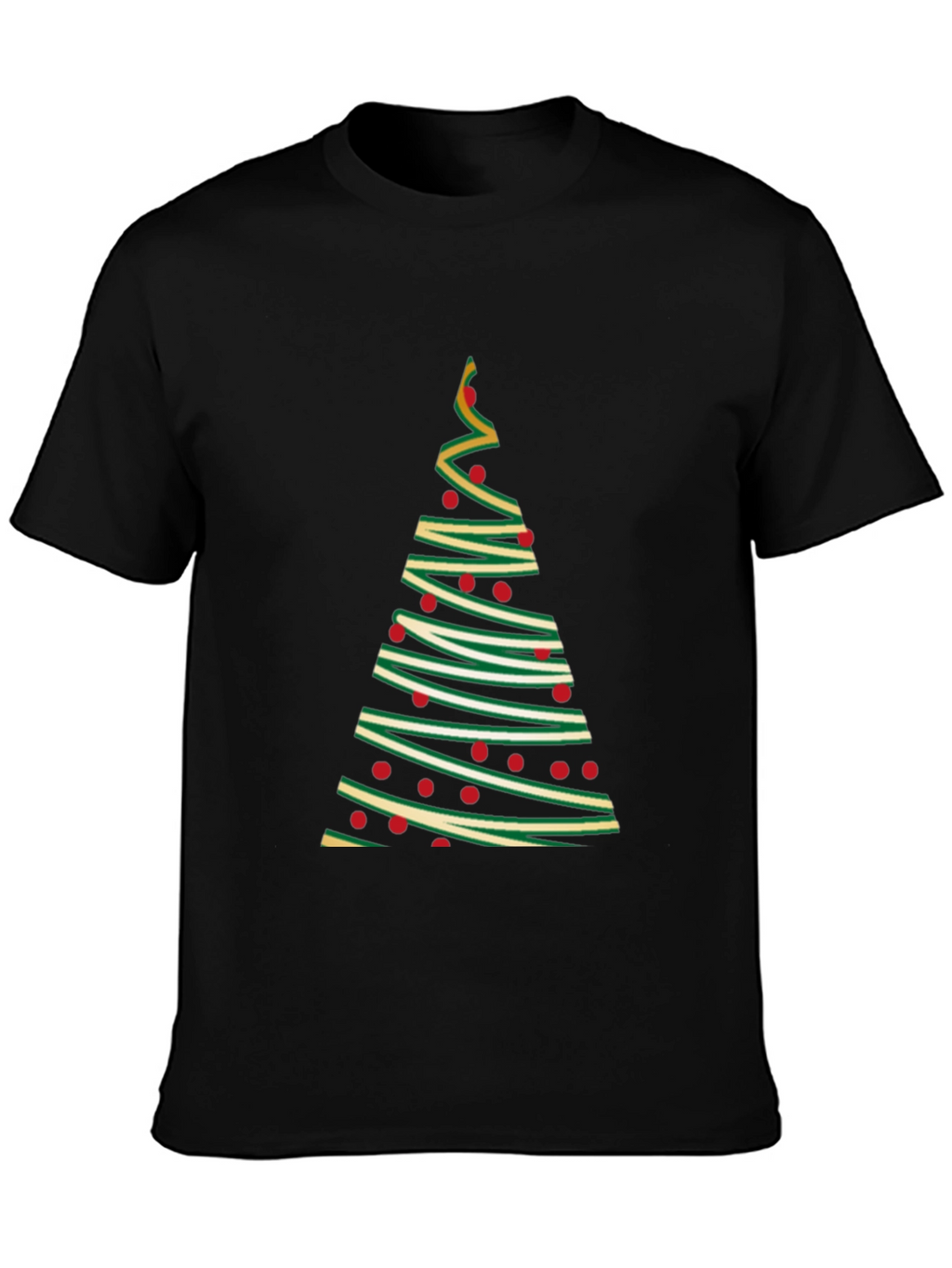 Festive Christmas Tree T-Shirt - Holiday Apparel