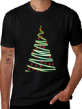 Festive Christmas Tree T-Shirt - Holiday Apparel