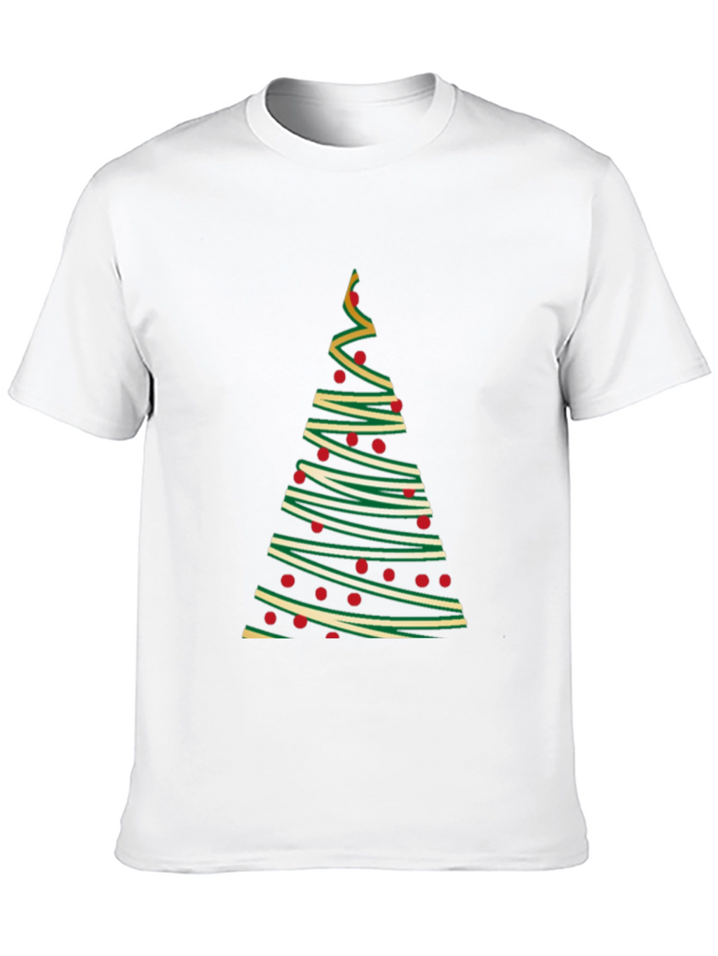 Festive Christmas Tree T-Shirt - Holiday Apparel