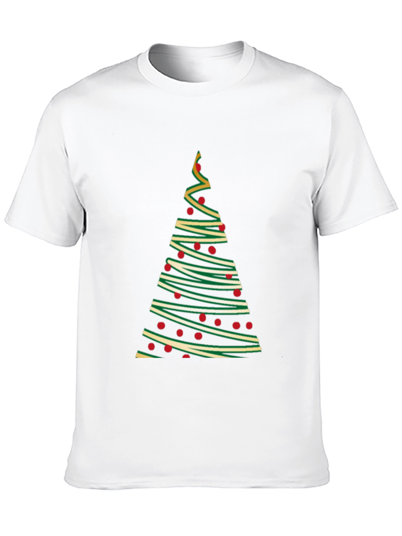 Festive Christmas Tree T-Shirt - Holiday Apparel
