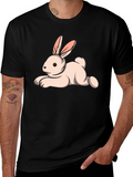 Bunny Graphic Tee - Soft Cotton T-Shirt