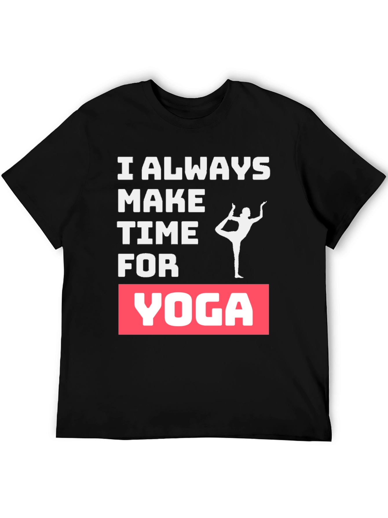 Yoga Lover Graphic Tee - Always Make Time