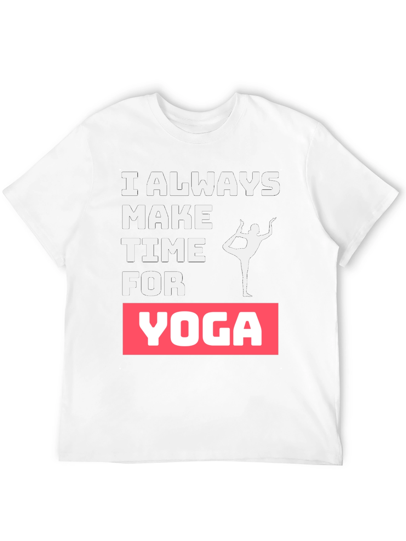 Yoga Lover Graphic Tee - Always Make Time