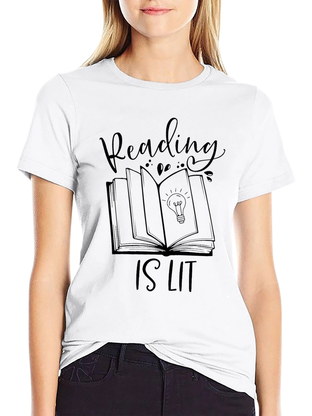 Reading is Lit Graphic Tee