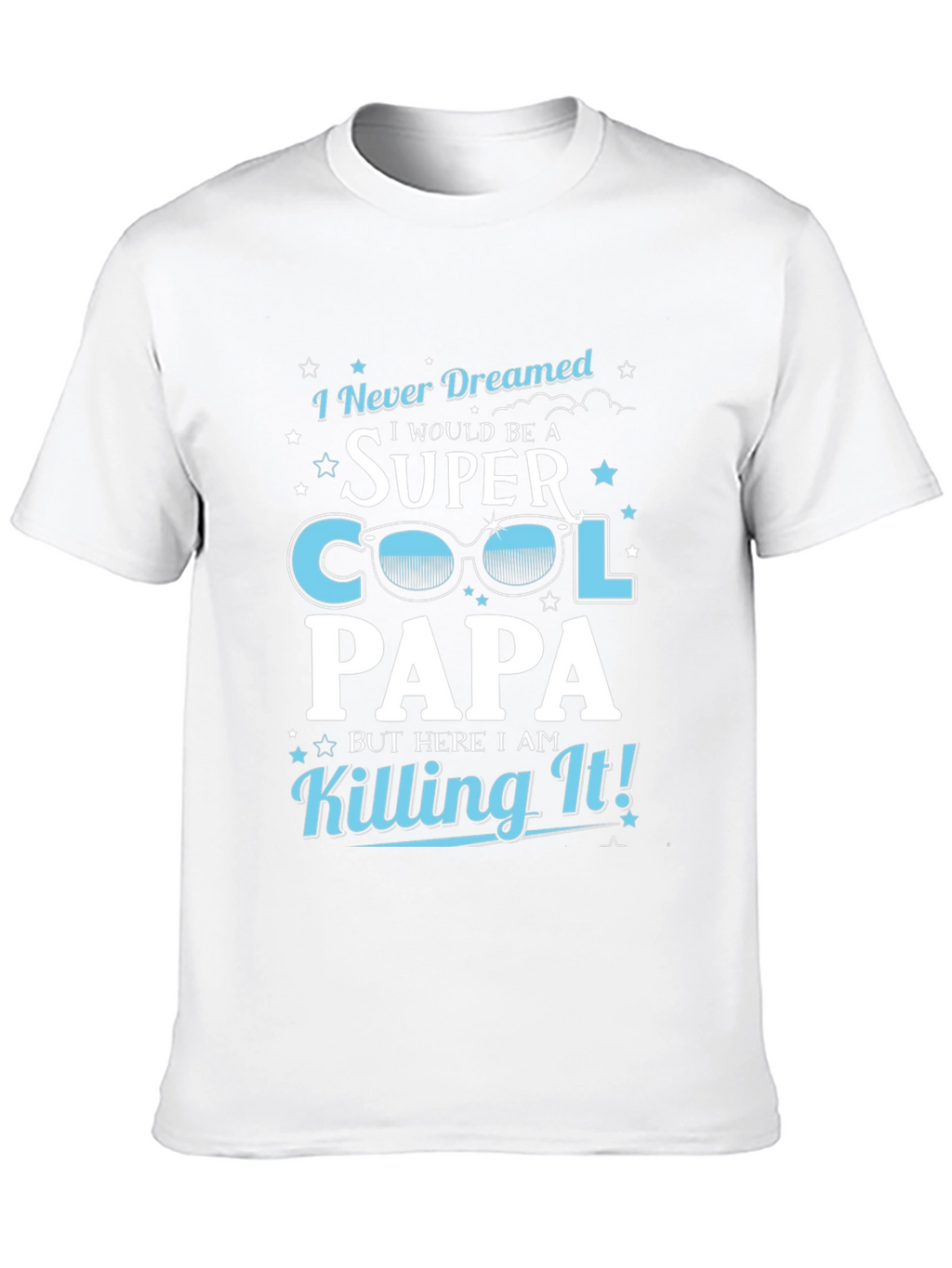 Super Cool Papa T-Shirt - Perfect Fathers Day Gift