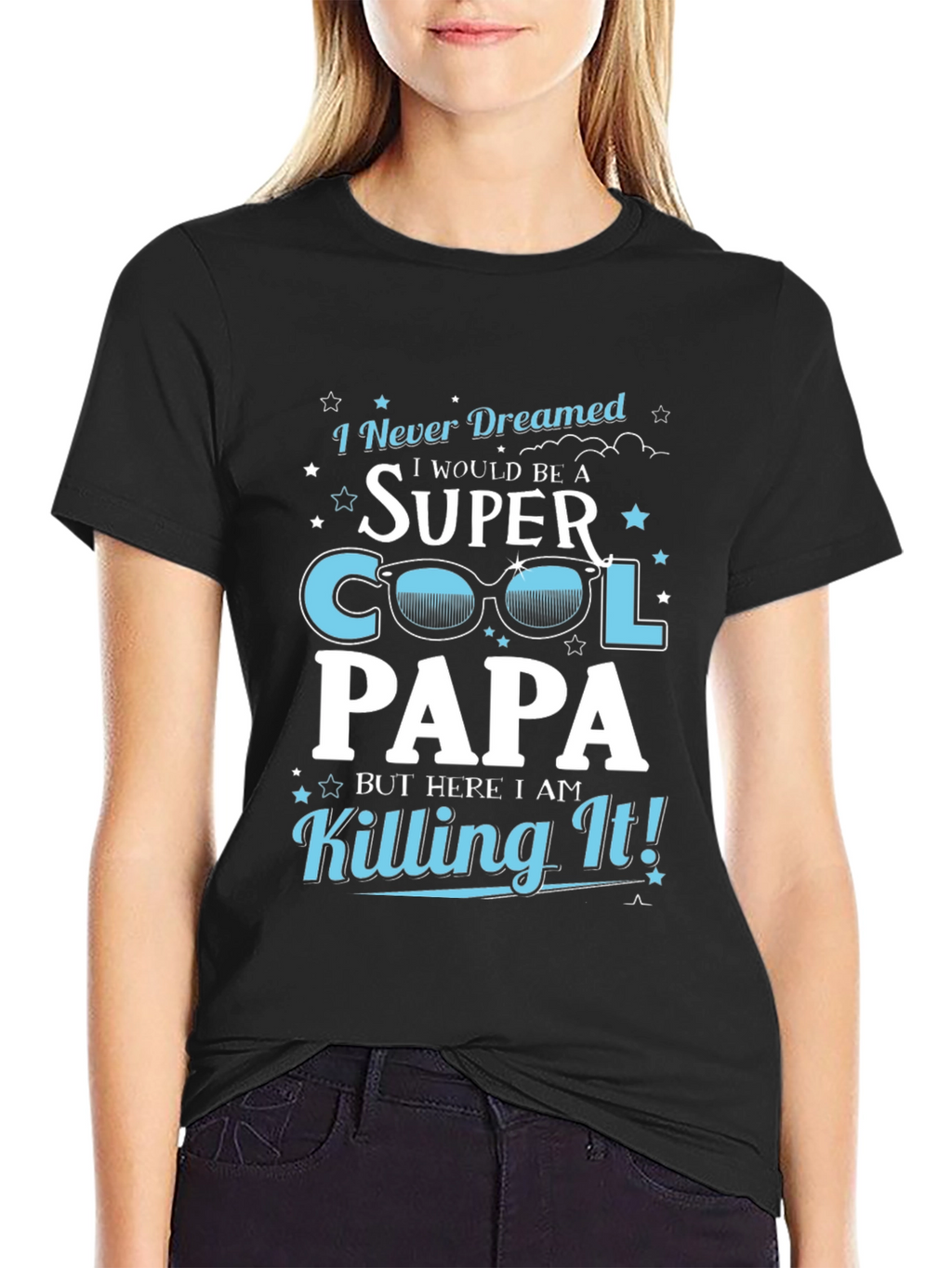 Super Cool Papa T-Shirt - Perfect Fathers Day Gift