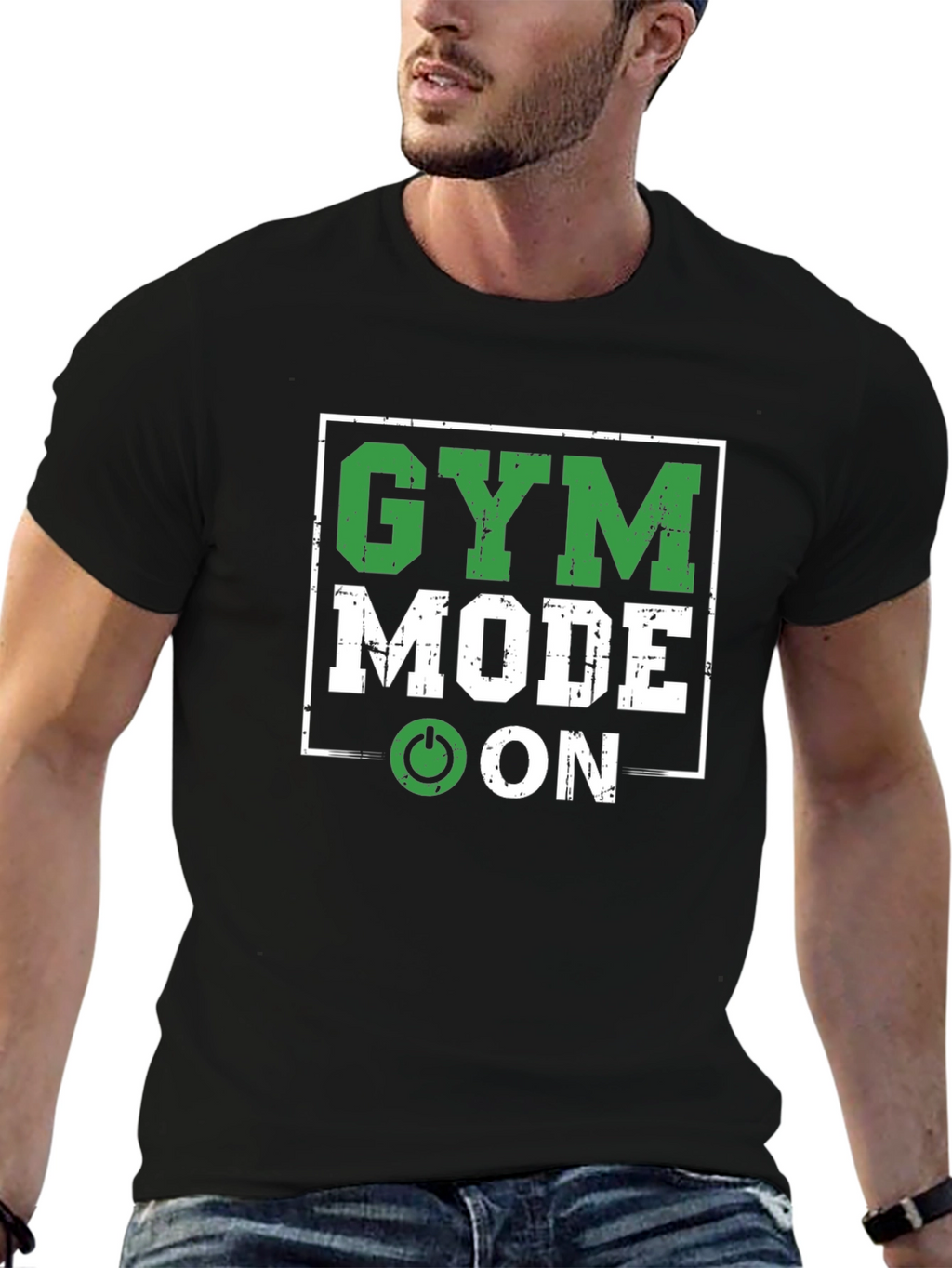 Gym Mode On T-Shirt - Workout Motivation