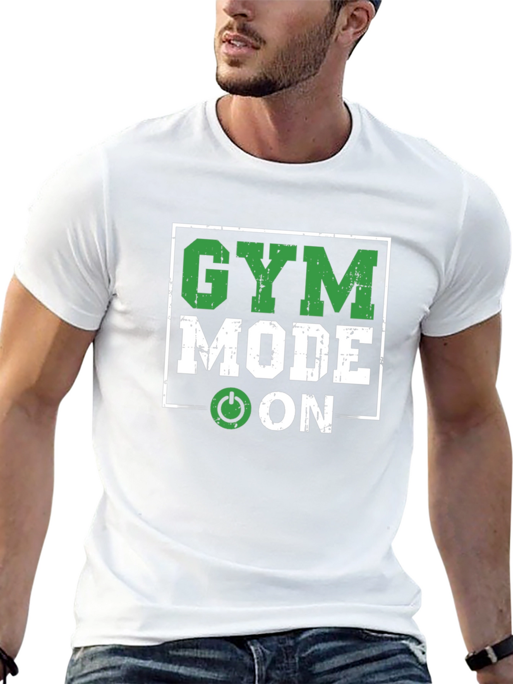 Gym Mode On T-Shirt - Workout Motivation