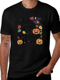 Autumn Leaves & Pumpkins Please T-Shirt