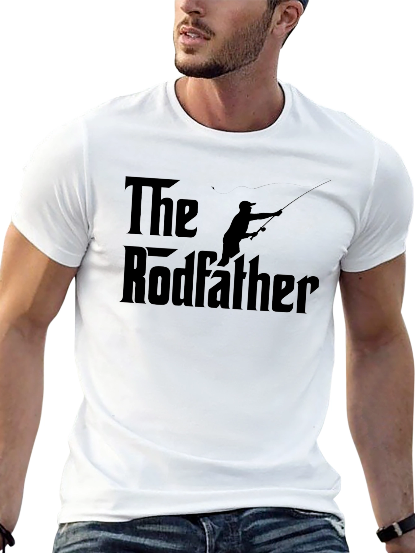 The Rodfather T-Shirt: Fishing Humor