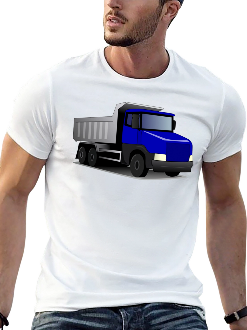 Truck Graphic T-Shirt - Cool Design
