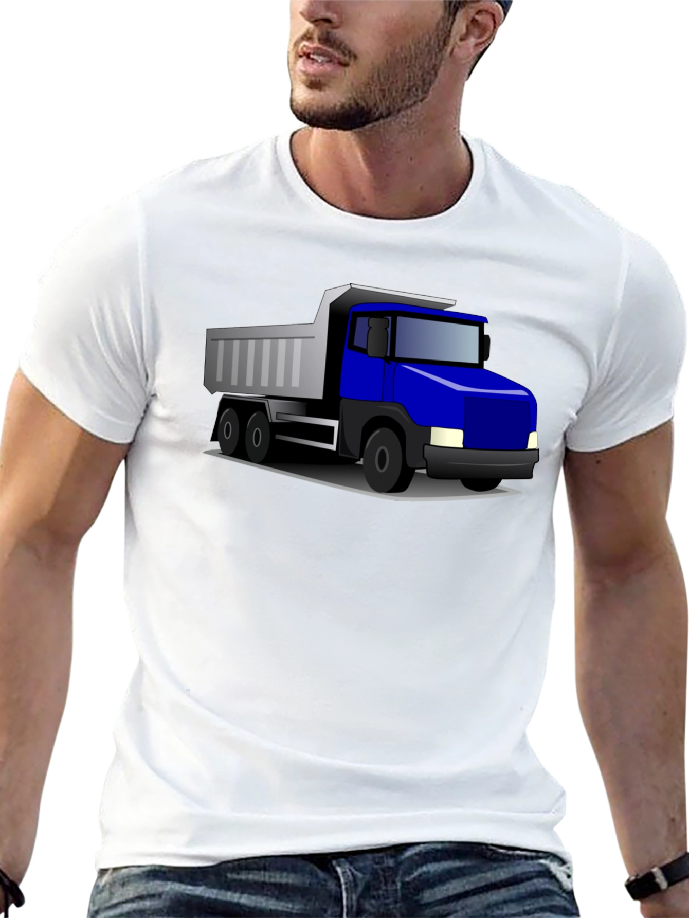 Truck Graphic T-Shirt - Cool Design
