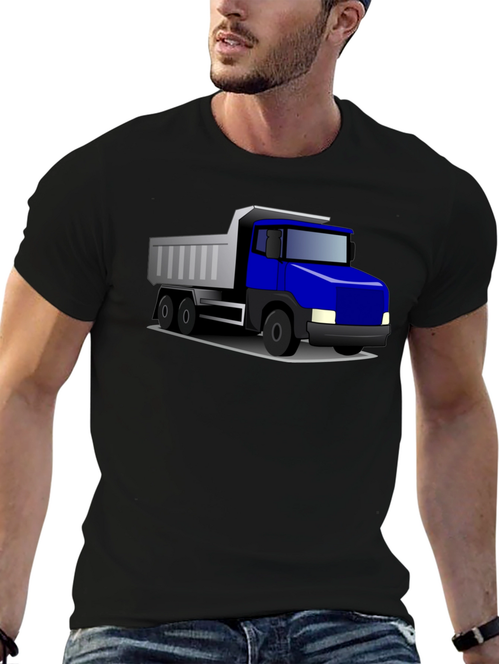 Truck Graphic T-Shirt - Cool Design