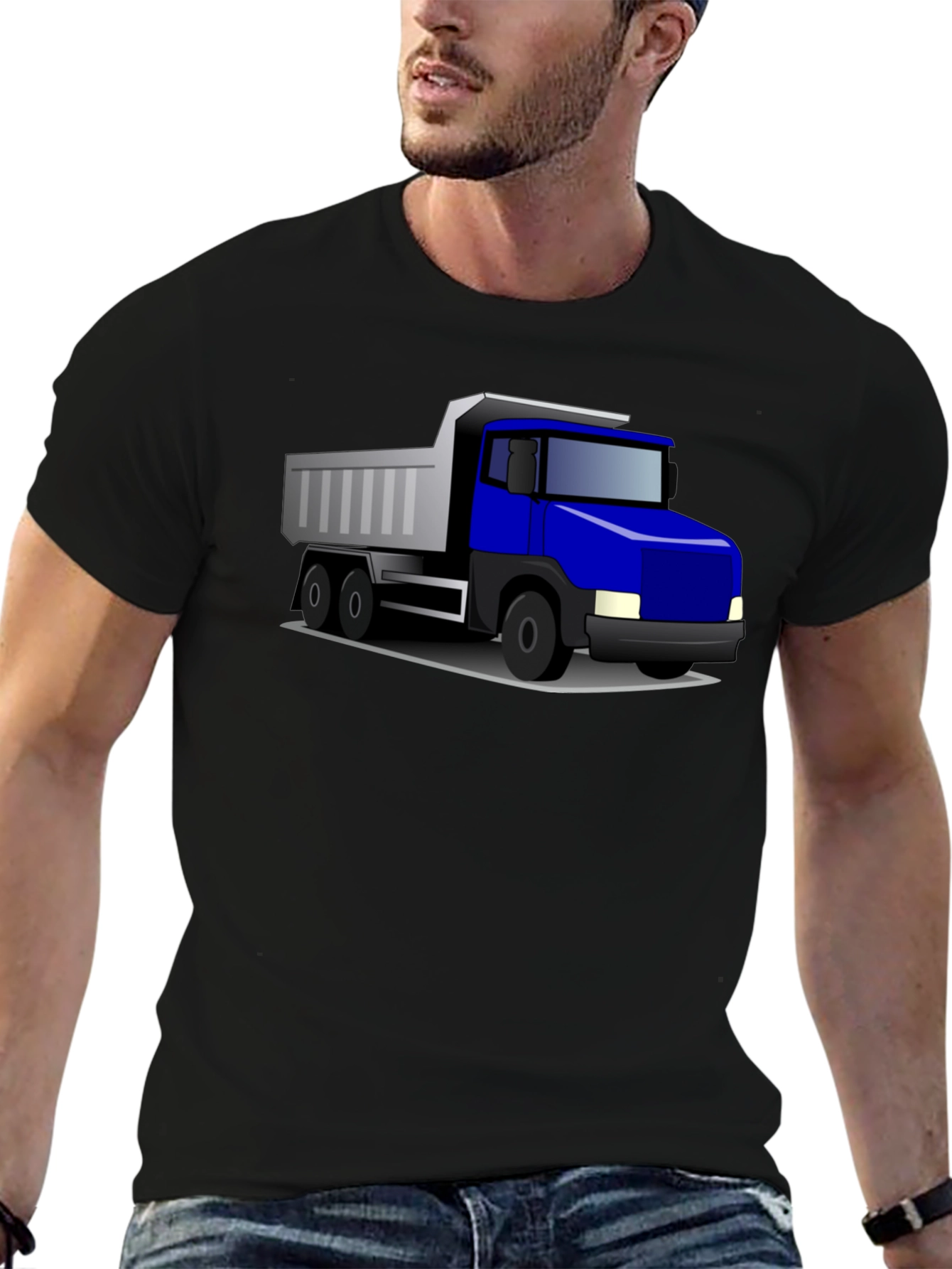 Truck Graphic T-Shirt - Cool Design