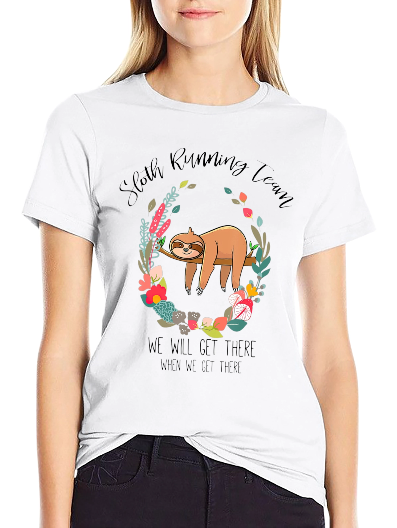 Sloth Running Team T-Shirt