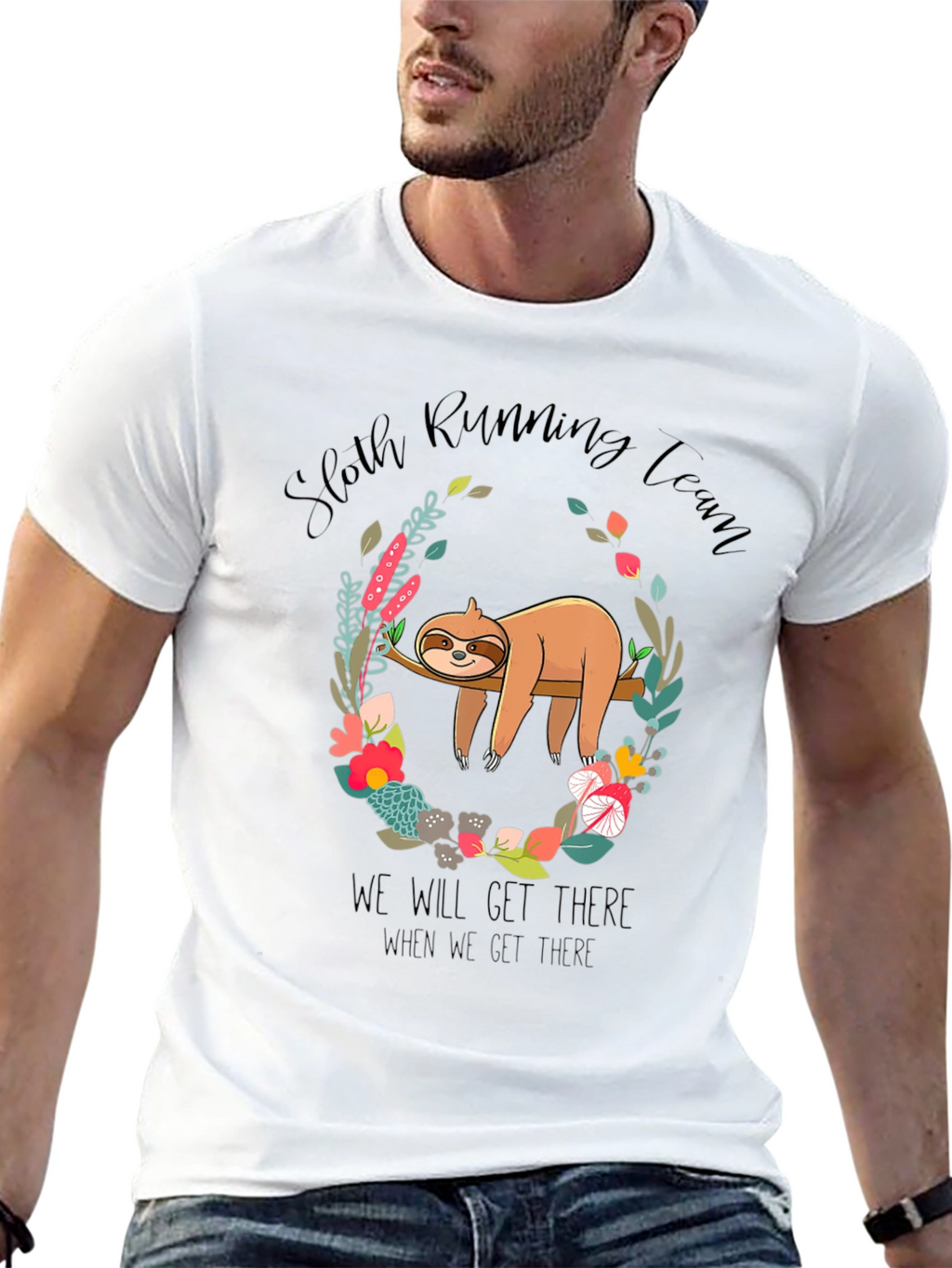 Sloth Running Team T-Shirt