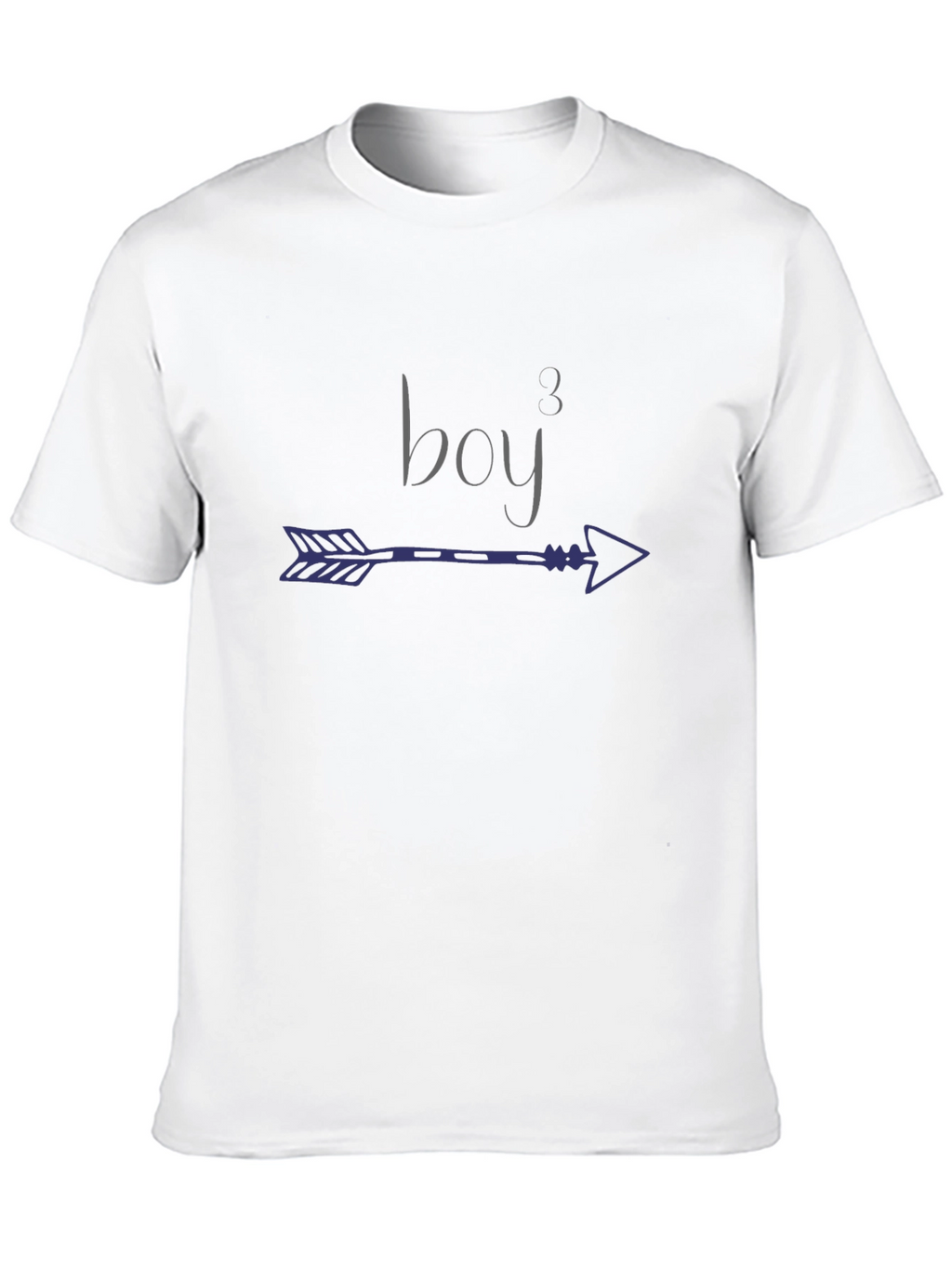 Boy³ T-Shirt with Arrow Graphic - Novelty Tee