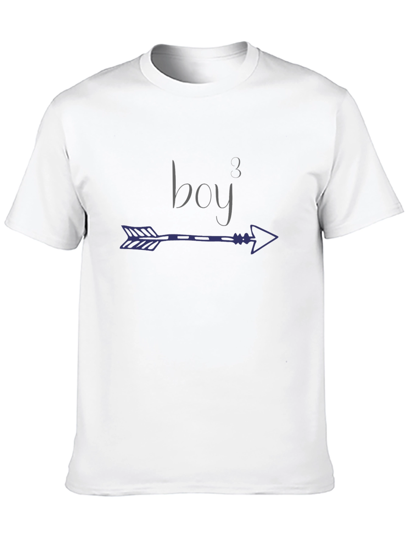 Boy³ T-Shirt with Arrow Graphic - Novelty Tee