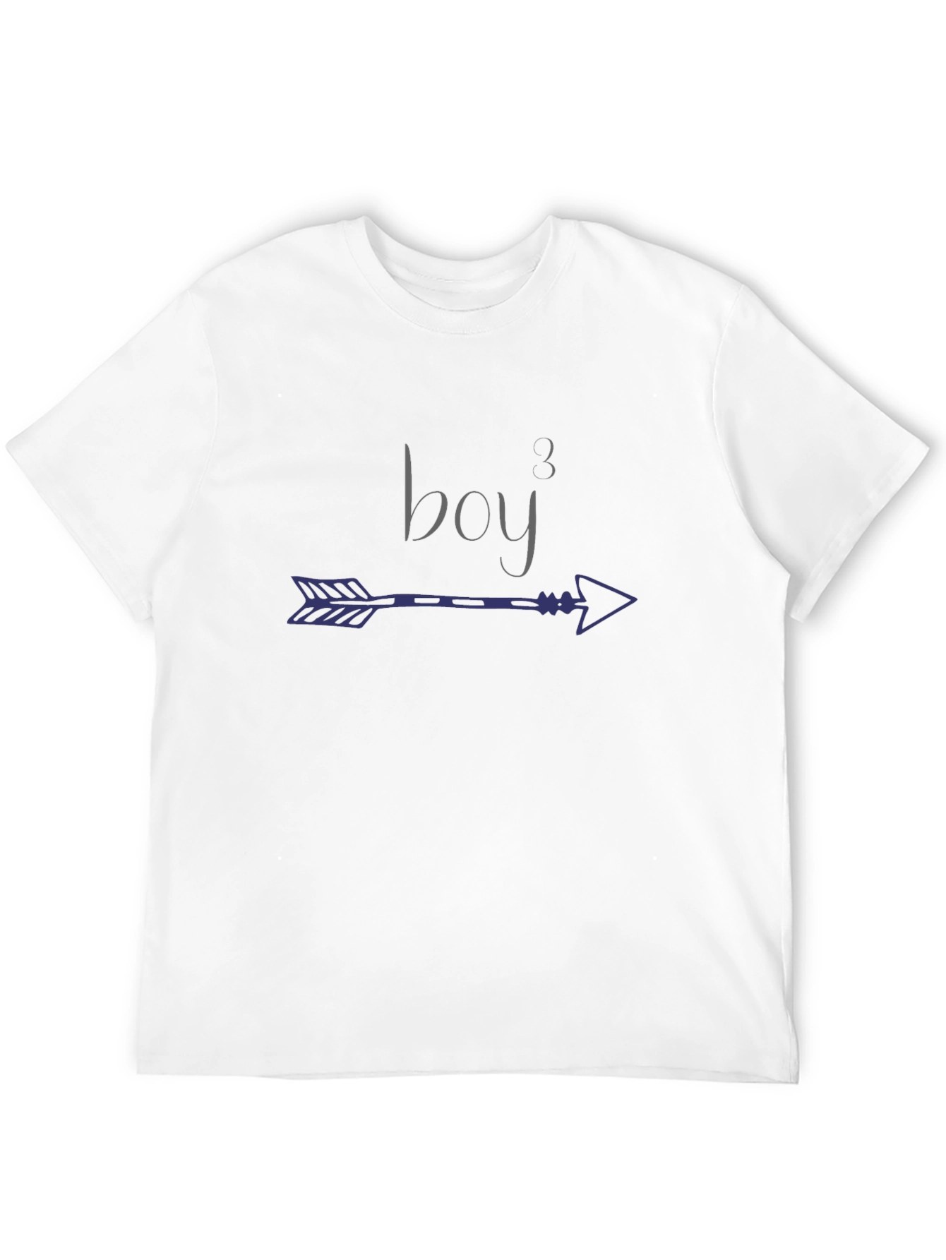 Boy³ T-Shirt with Arrow Graphic - Novelty Tee