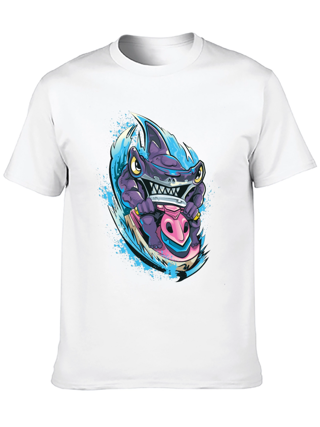 Shark Jet Ski T-Shirt