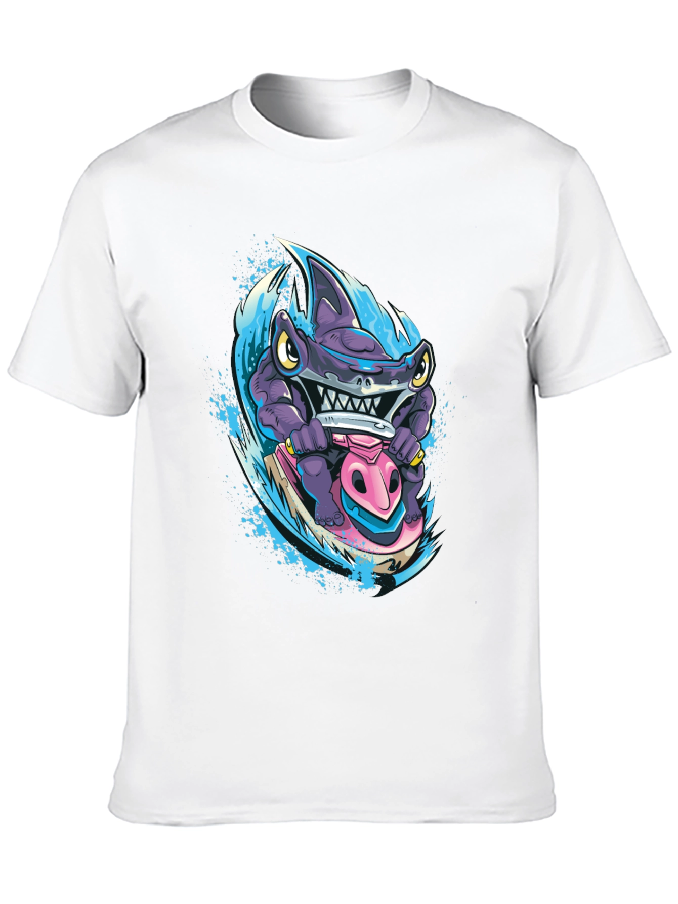 Shark Jet Ski T-Shirt