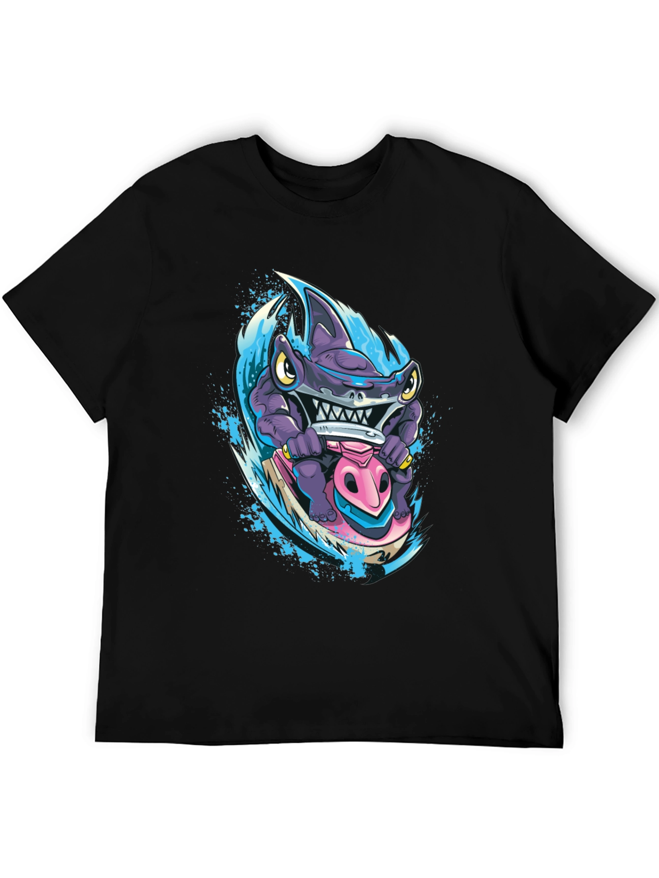 Shark Jet Ski T-Shirt