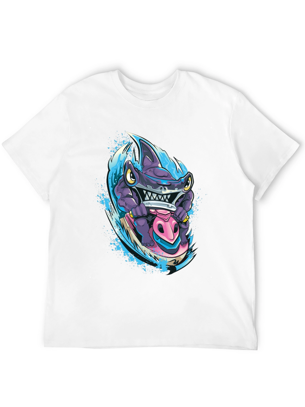 Shark Jet Ski T-Shirt