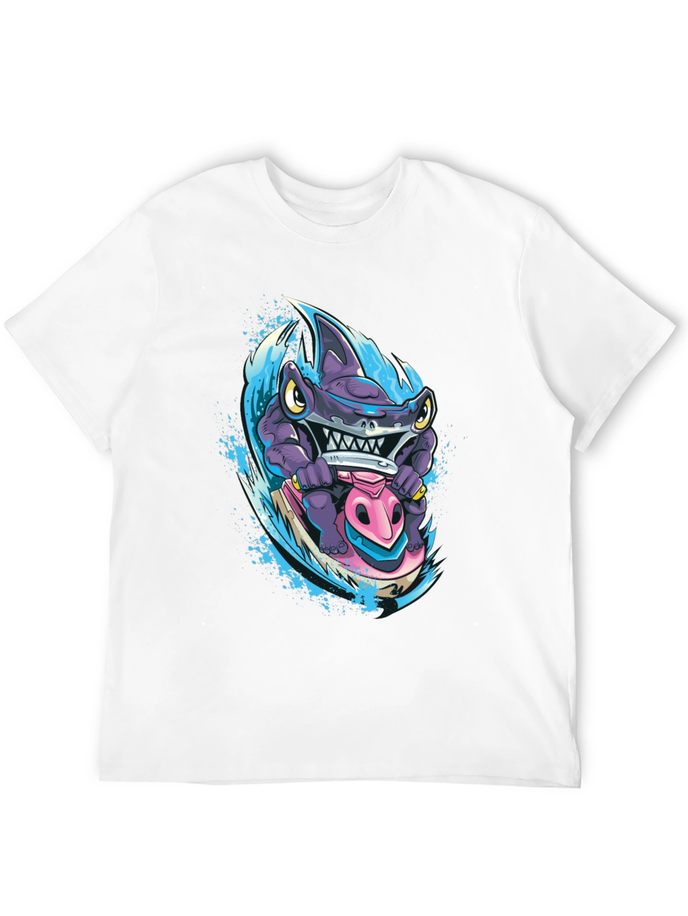 Shark Jet Ski T-Shirt