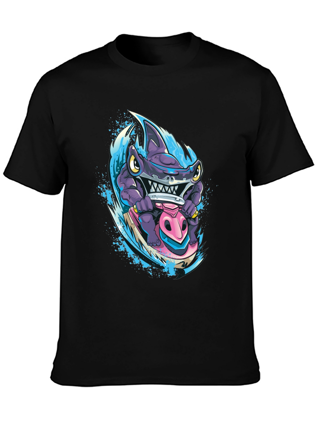 Shark Jet Ski T-Shirt