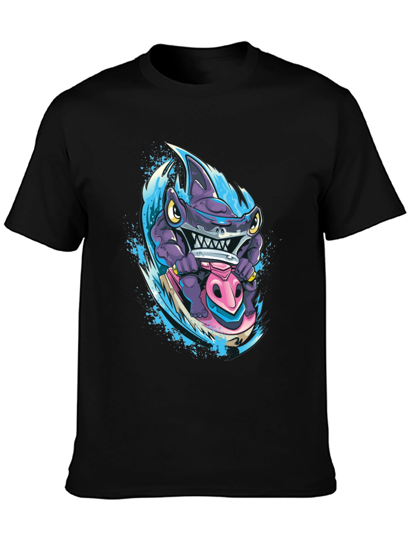Shark Jet Ski T-Shirt