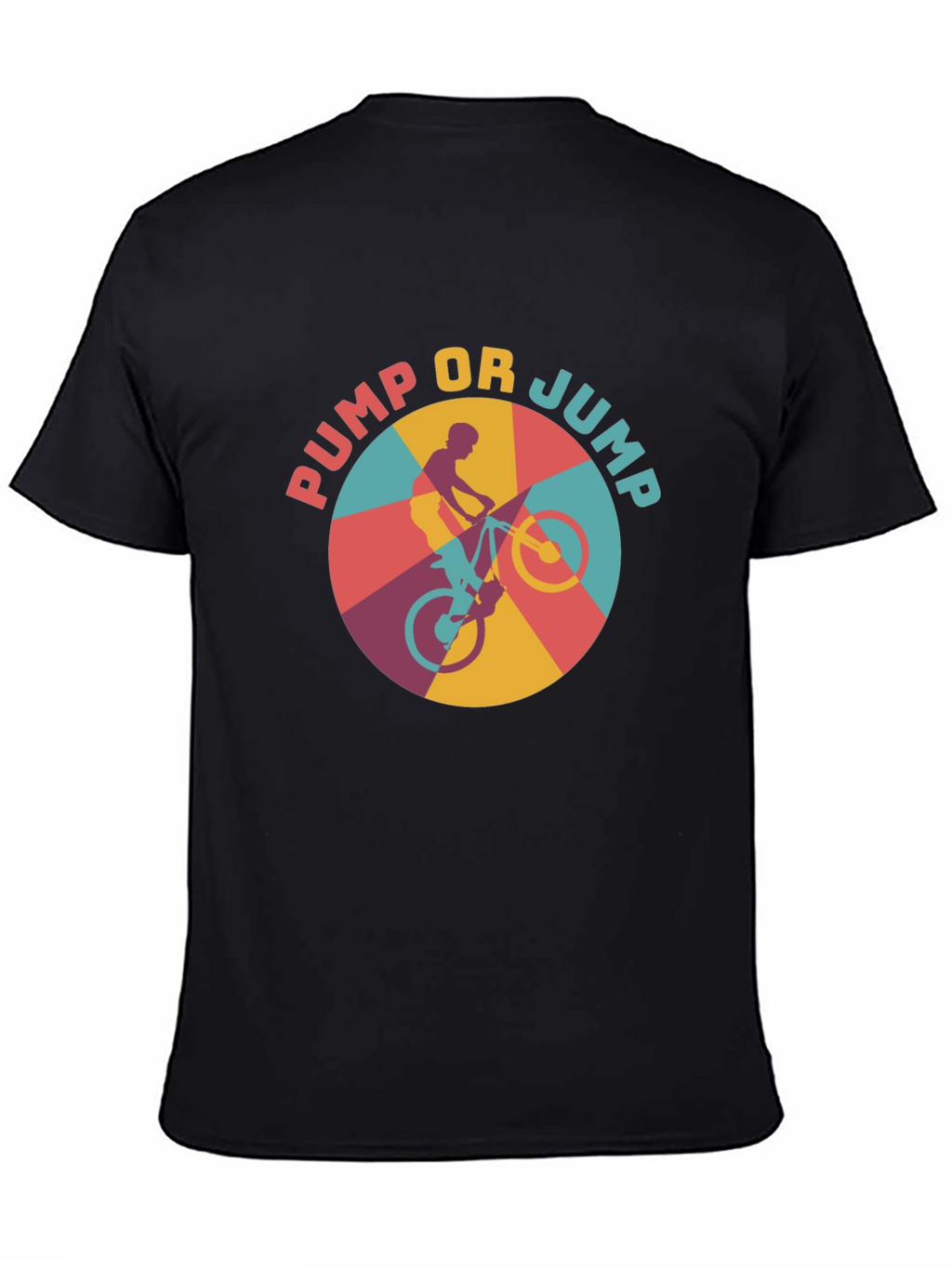 Pump or Jump Retro Biker T-Shirt