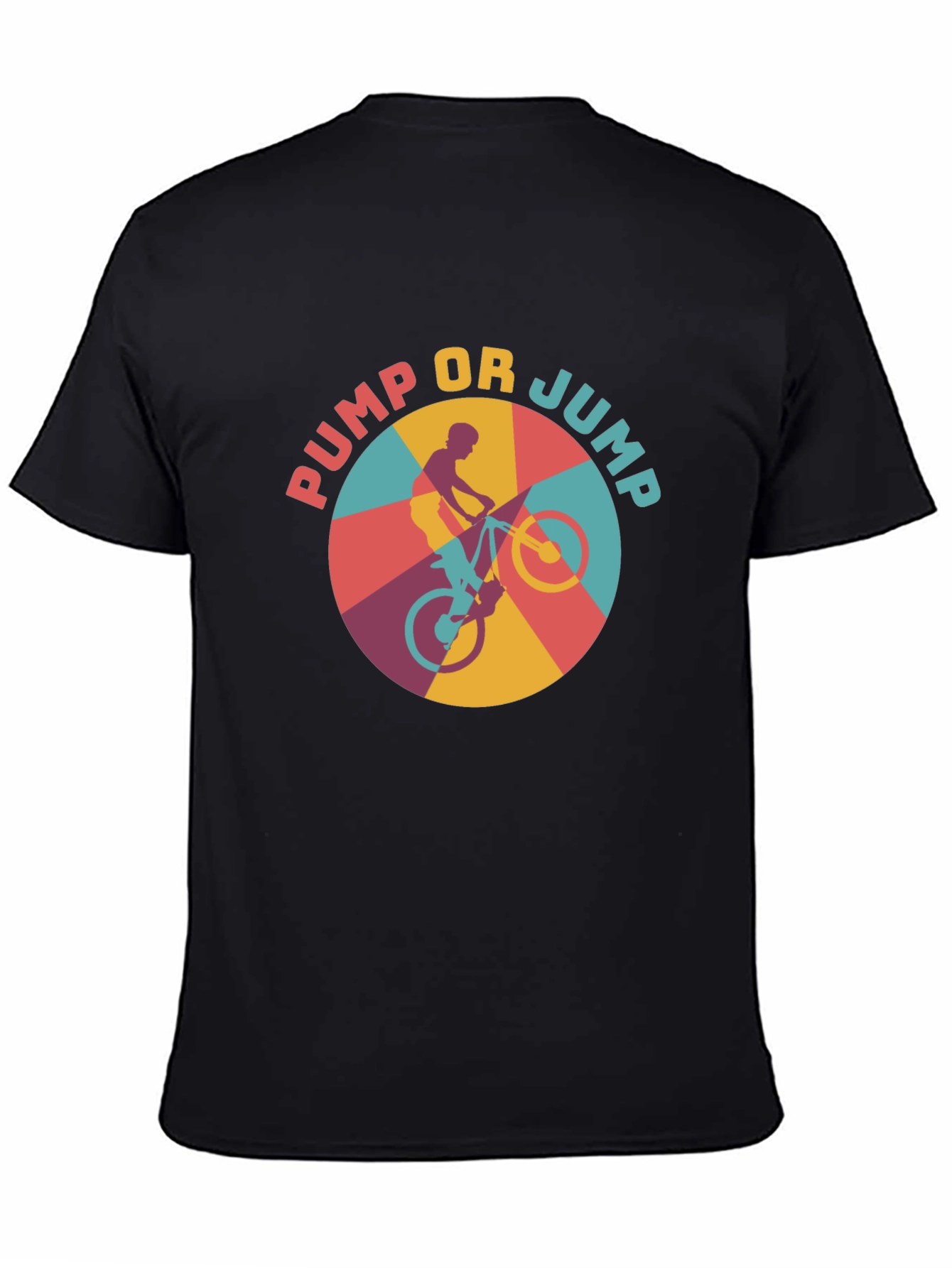 Pump or Jump Retro Biker T-Shirt