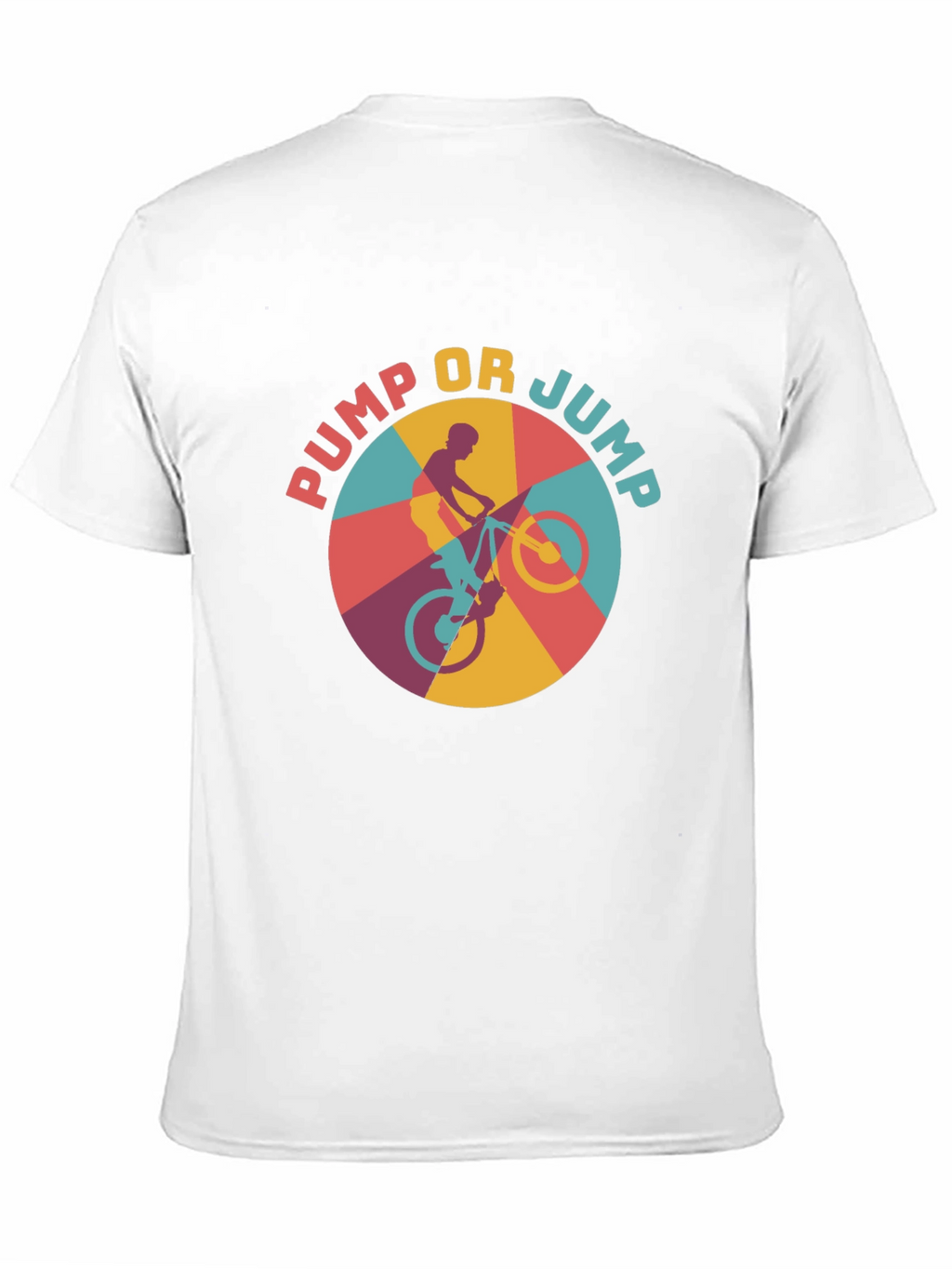 Pump or Jump Retro Biker T-Shirt
