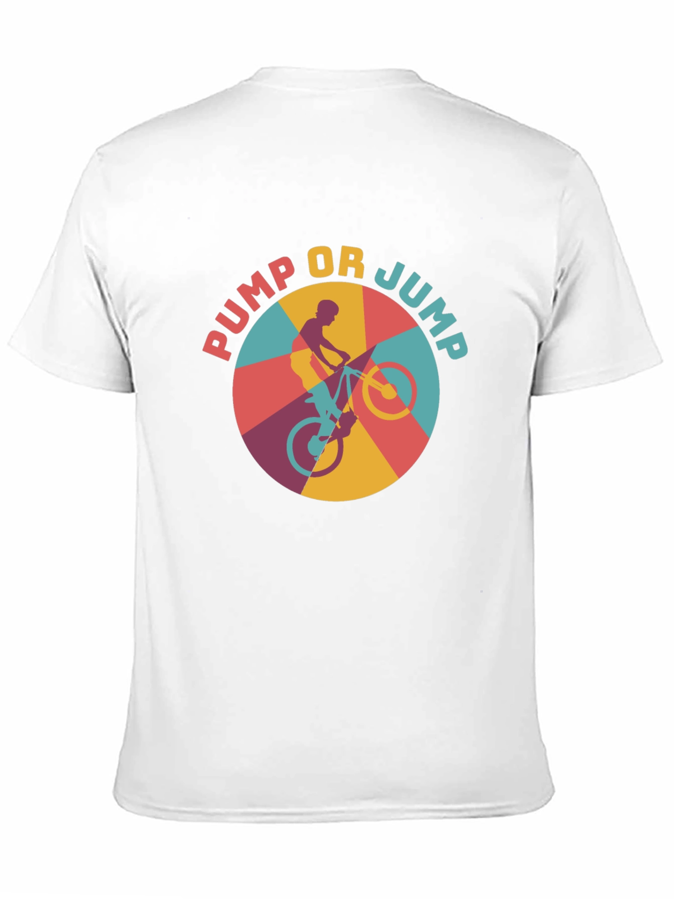 Pump or Jump Retro Biker T-Shirt