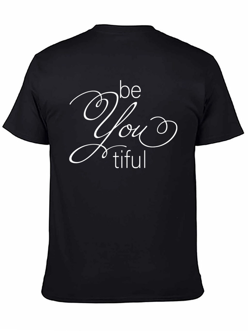 Be-YOU-tiful Black Graphic Tee