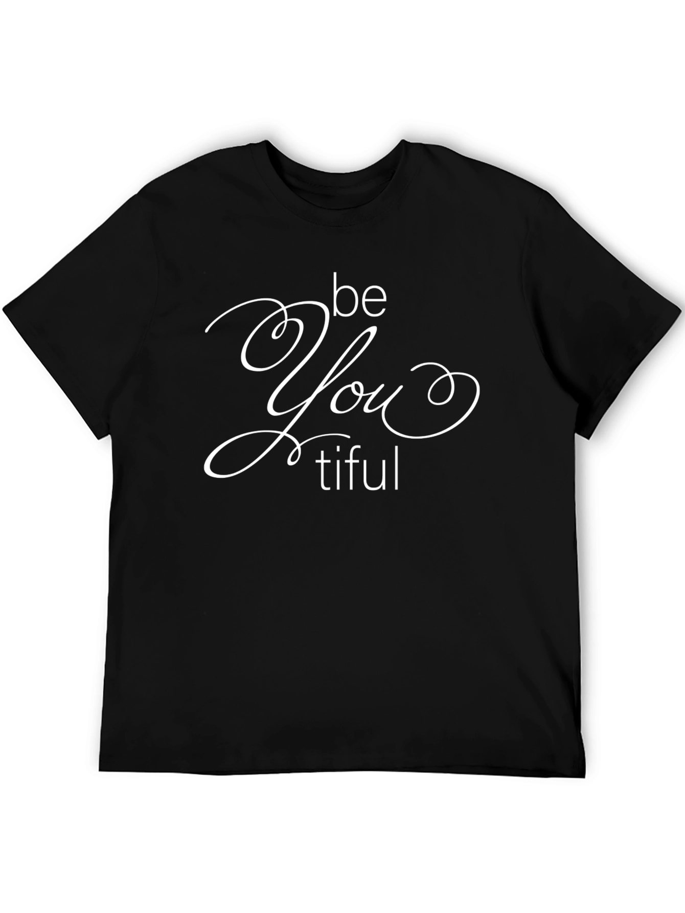 Be-YOU-tiful Black Graphic Tee