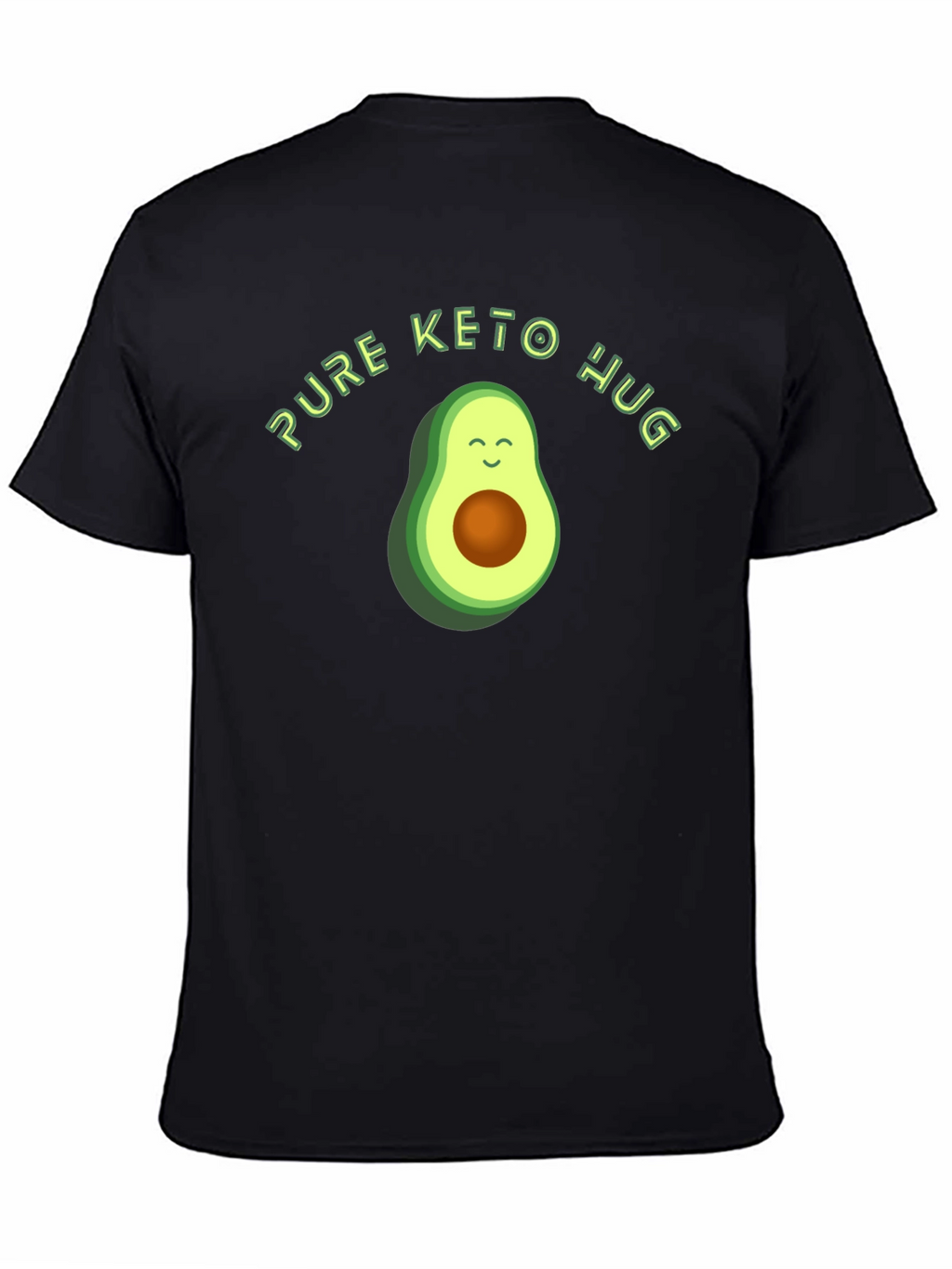 Pure Keto Hug T-Shirt - Avocado Graphic Tee