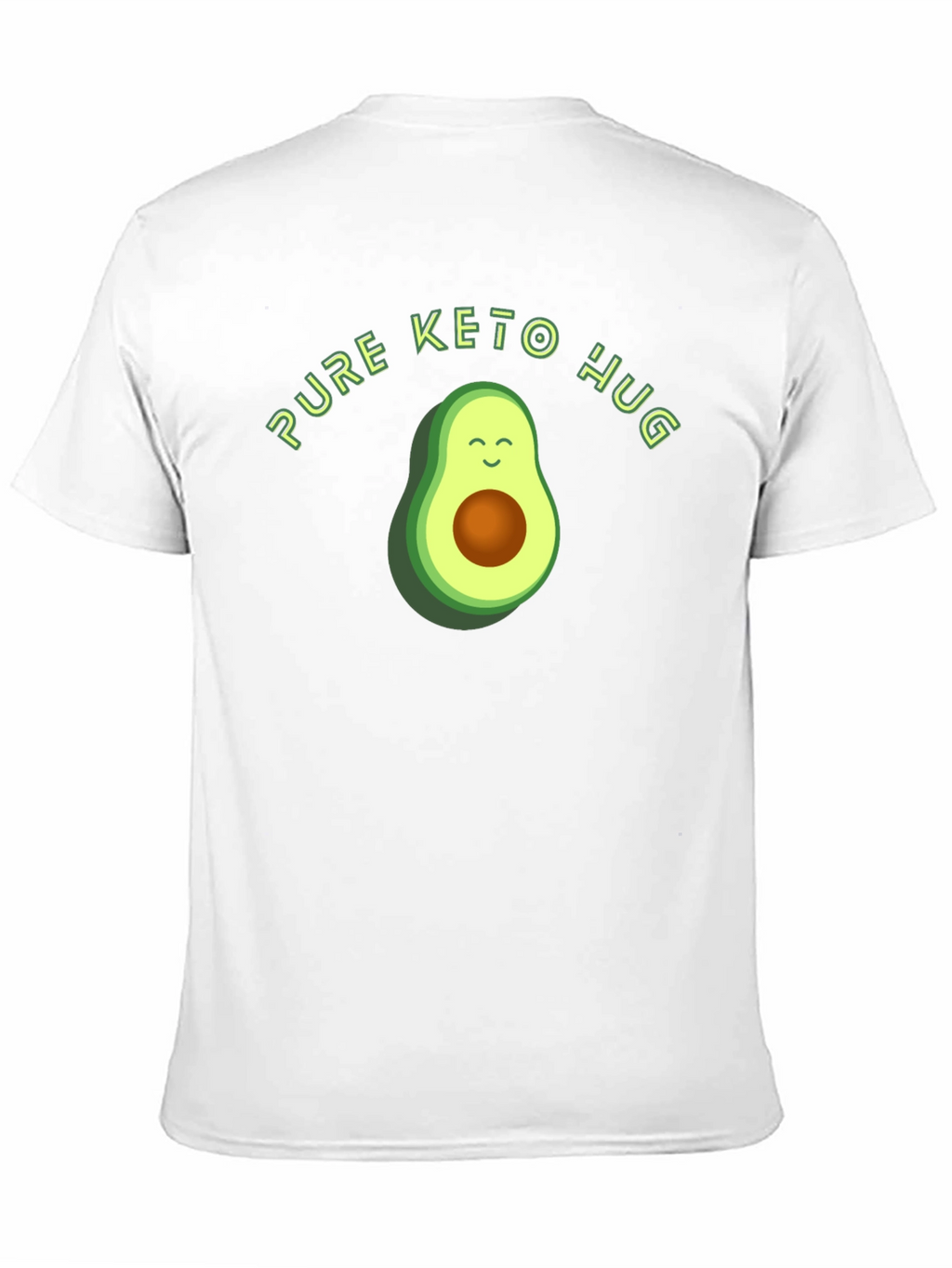 Pure Keto Hug T-Shirt - Avocado Graphic Tee