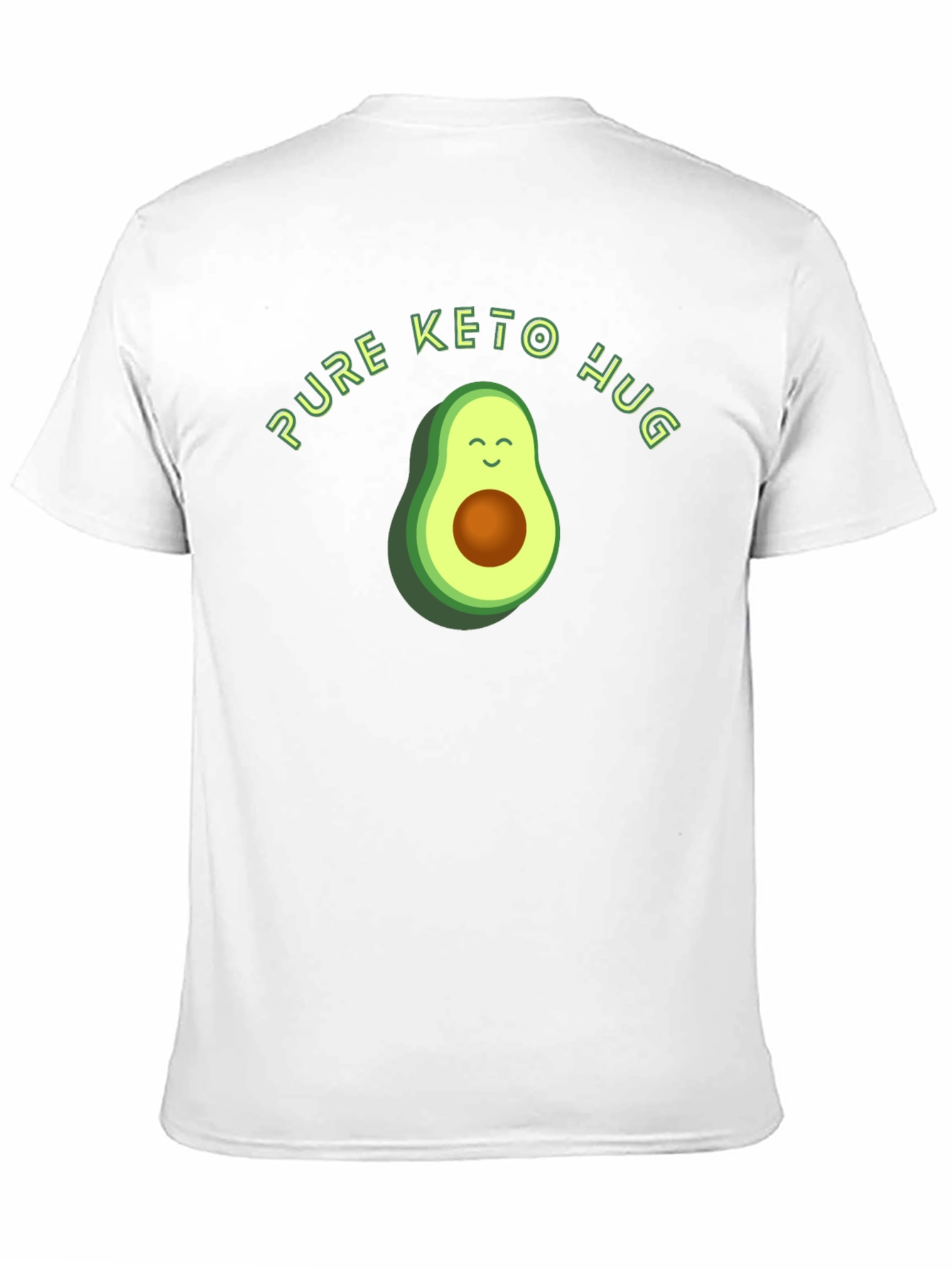 Pure Keto Hug T-Shirt - Avocado Graphic Tee